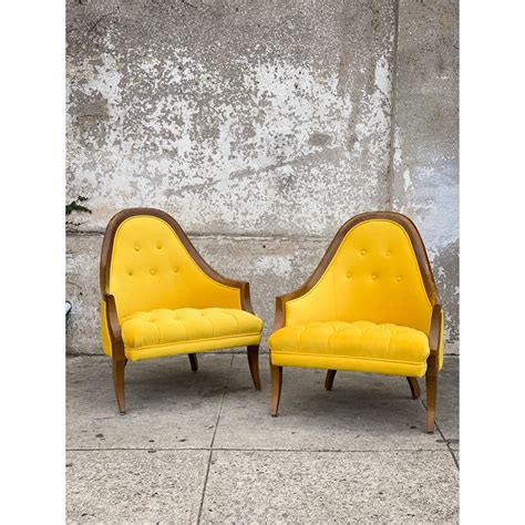 Add a little sunshine to your room with this gorgeous novogratz vintage tufted split back futon ($299, originally $349) in mustard yellow. Yellow Velvet tufted Lounge Chair | Lounge, Lounge club, Chair