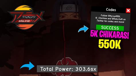 Y en un máximo de 24 horas será. *NOVO CÓDIGO DE CHIKARAS!* CÓDIGO PARA ANIME FIGHTING SIMULATOR TOTAL POWER 300SX ROBLOX ...