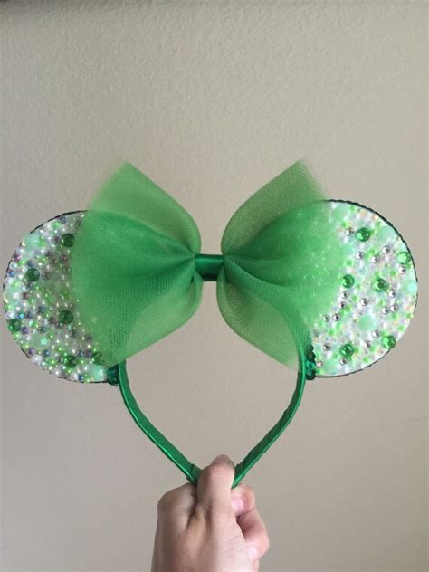 St Patricks Day Inspired Ears By Kbbowsandbowties On Etsy