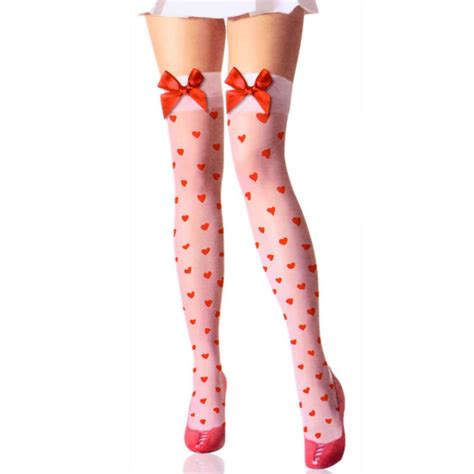 Hot Sale Bow Lace Stockings Fashion Stretch Lace Thigh High