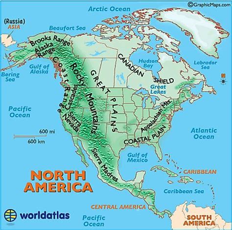World Map Of Mountain Ranges States Map Of The Us