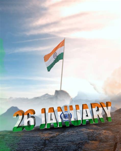 26 January Republic Day Mountain Picsart Editing Background Cbeditz