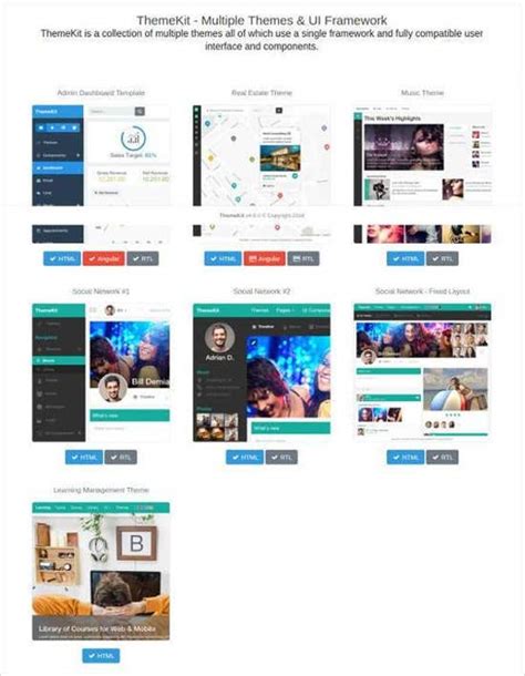 15 Social Network Bootstrap Themes And Templates