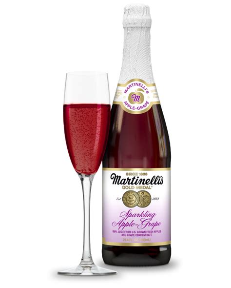 Sparkling Apple Grape Juice Sparkling Juices S Martinelli And Co