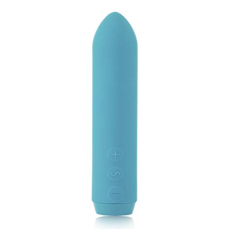 Минивибратор je joue classic bullet vibrator teal с Глубокой Вибрацией и Фиксацией на Палец