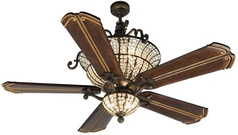 Craftmade K10662 Cortana Indoor Ceiling Fan With Five 56 Custom Carved