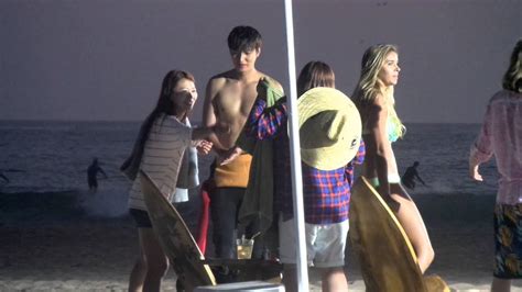 Fancam Lee Min Ho Shirtless At Heirs Filming 130918 Youtube