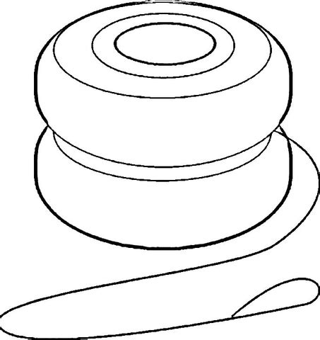 Maybe you would like to learn more about one of these? Yoyo coloring page | Free Printable Coloring Pages