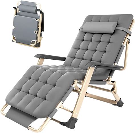 Oversized Zero Gravity Chair Adjustable Patio Recliners Folding Chair