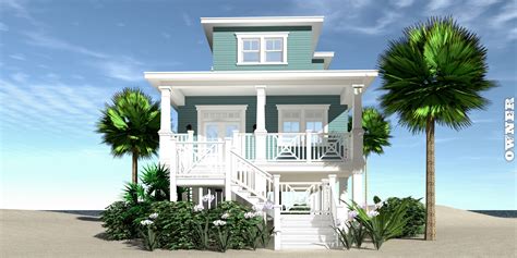 Owner 3 Bedroom Beach House Plan By Tyree House Plans