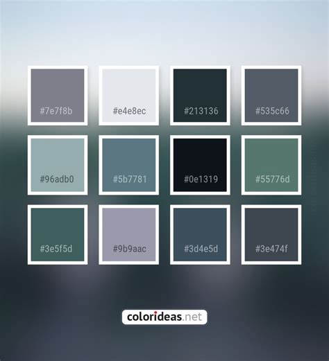 Jumbo Gray Light Slate Gray 5b7781 Color Palette Colors Inspiration