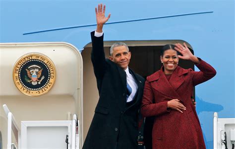 Hard To Say Goodbye Photos From The Obamas Last Week In Office The