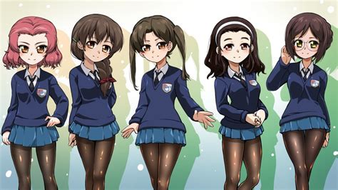 R Ex Nilgiri Girls Und Panzer Nirugiri Rosehip Girls Und Panzer Rukuriri Girls Und