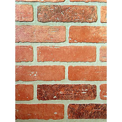 A perfect match for most of our decorator patterns. Red Brick Wall Panel | Atcsagacity.com