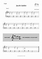Jacob’s ladder – Descargar partitura PDF piano – Material de Música