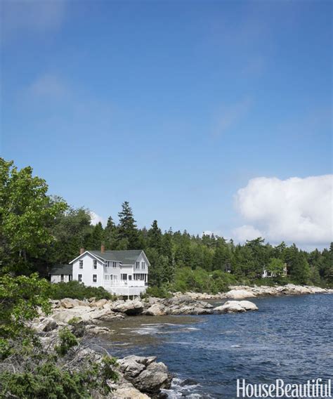A Coastal Maine Home Full Of Weathered Charm Blue And White Home