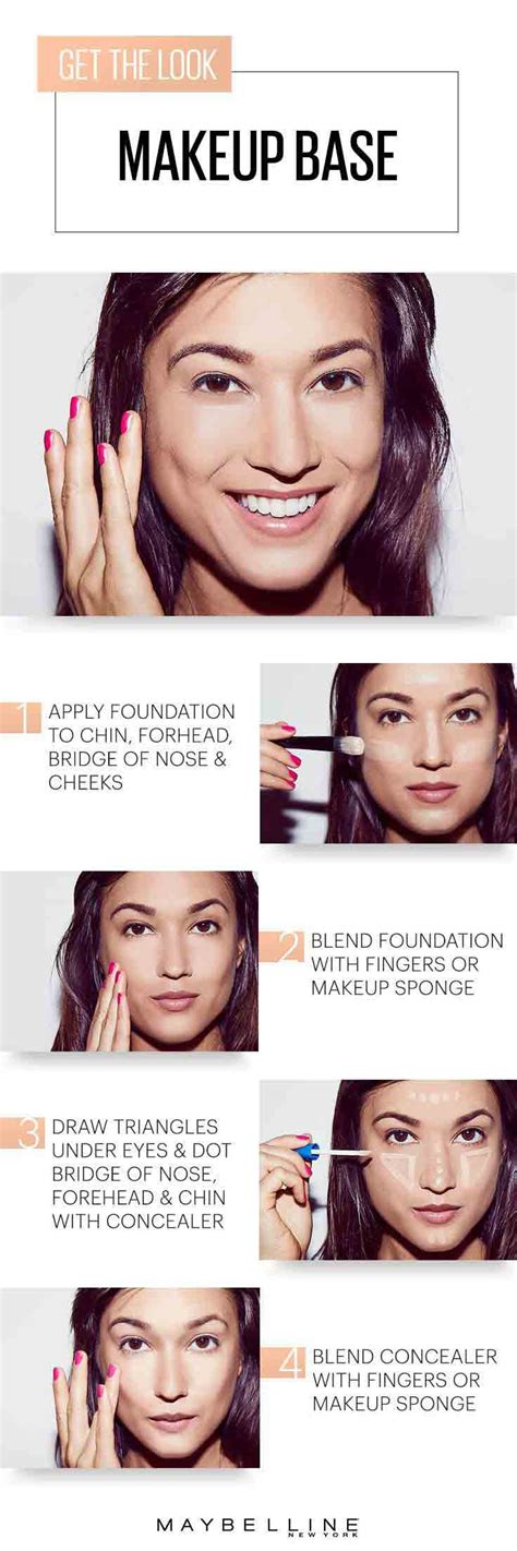 This product is great for applying with fingers and letting our body heat melt the foundation into our skin. 5 Easy Steps For Natural Makeup Look In 2021-2022 ...