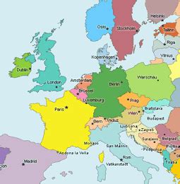 Nützlich während geographieunterricht das wissen über die formen der grenzen europas zu überprüfen. Europakarte Zum Ausdrucken Kostenlos