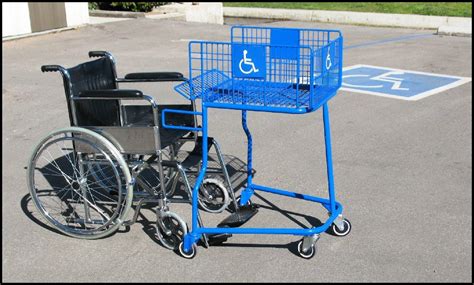Wheel Chair Shopping Cart