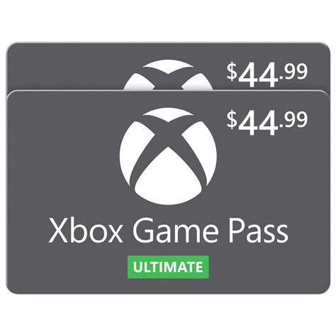 Xbox Game Pass Ultimate 6 Month Membership Digital Download 2 Pack Of