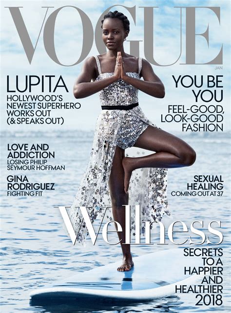 Lupita Nyongo In Vogue Magazine January 2018 Hawtcelebs