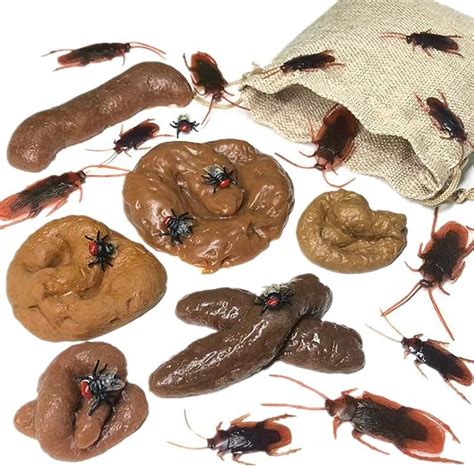 Buy Fake Dog Poop Toys And Prank Fake Roaches Model Simulation
