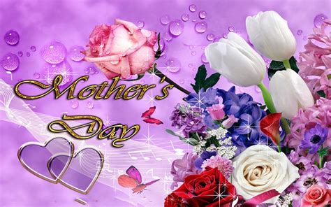 Purple Mothers Day Wallpapers Wallpaper Cave