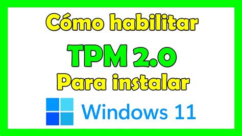 C Mo Habilitar Tpm En Bios Para Instalar Windows Tpm Activar 106260 Hot Sex Picture