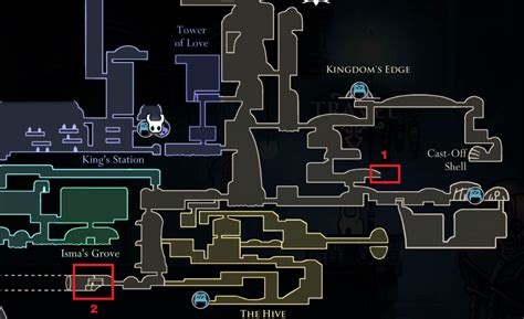 Hidden Station Hollow Knight Map Saloarmor