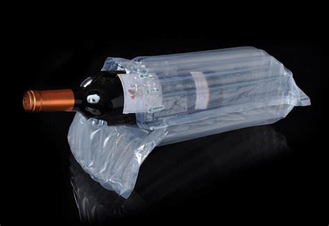 Inflatable Air Packaging Protective Bubble Packing Wrap Bag For Wine