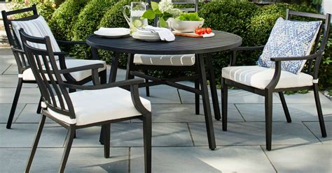 Check spelling or type a new query. Fairmont Steel Rectangular Patio Dining Table Black ...