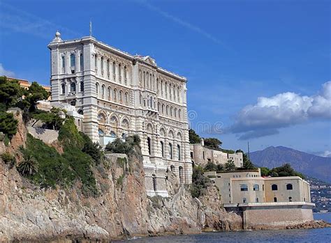 Oceanographic Museum Of Monaco Stock Image Image Of