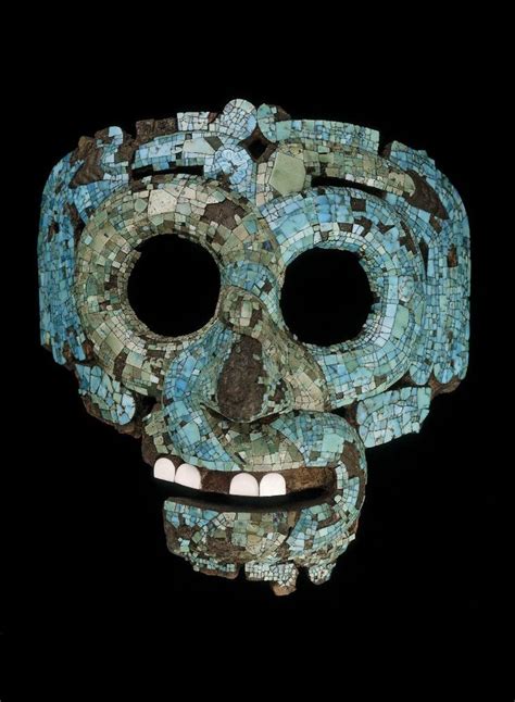 Mosaic Mask Of Quetzalcoatl Date 1400 1521 Place Of Origin Mexico