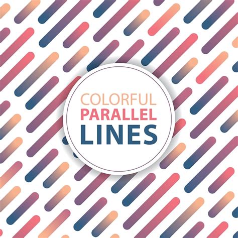 Premium Vector Parallel Diagonal Color Lines Overlapping Pattern
