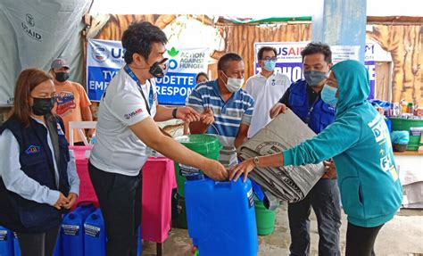 families affected by typhoon odette receive life saving aid through usaid