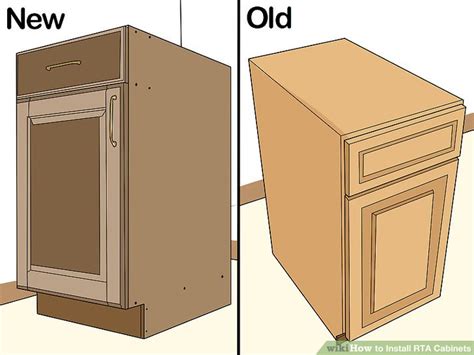 Always be sure to use a filler to allow for hinge clearance. How to Install RTA Cabinets: 11 Steps (with Pictures ...