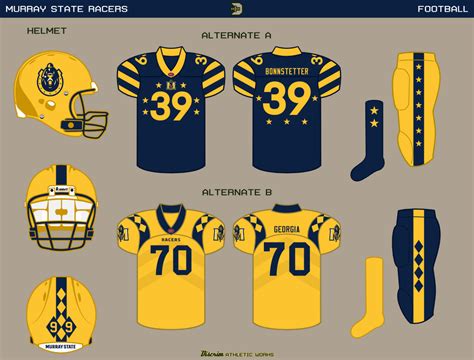 Murray State Football Concepts Chris Creamers Sports Logos