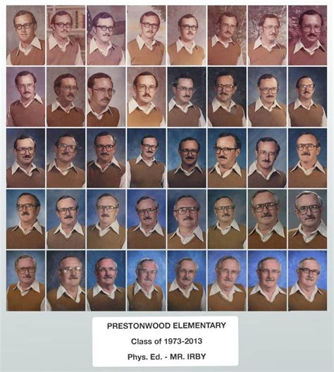 Texas Teacher Wears Same Outfit To Picture Day For 40 Years Yearbook