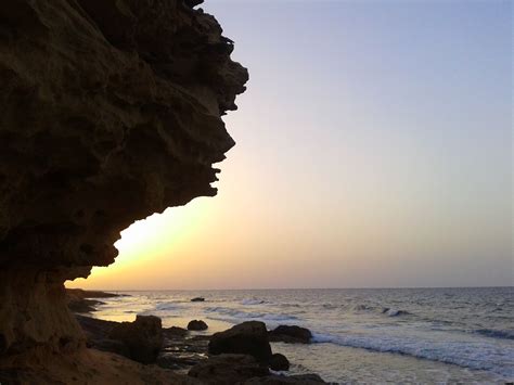 Sunset At Dafnia Coast Misurata Libya By Yousef Backoush Sunset