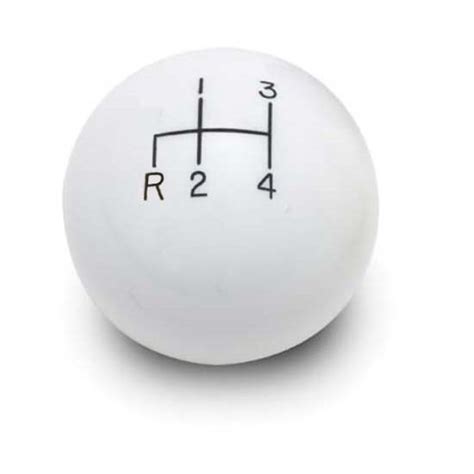 This does have the side effect of sailors assigned to a certain shift having the same meals every day, and so the shifts are periodically. Lokar SK-6891 4-Speed White 2 Inch Shift Knob, 3/8-24, 3/8-16 Thread