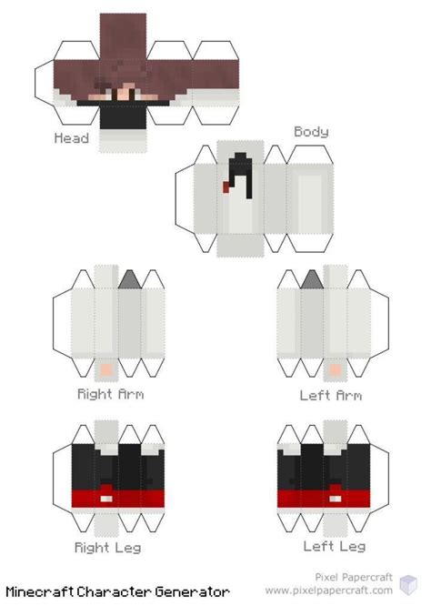 Minecraft Papercraft Youtubers Skins