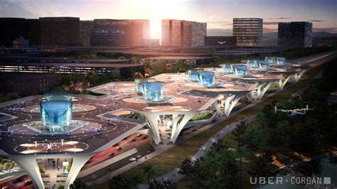 Ubers Flying Taxis Could Achieve Massive Scale With Future Skyport