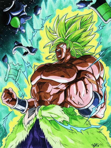 Broly Dragon Ball Super Broly By Lordguyis On Deviantart