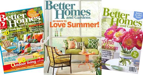 The better homes & gardens archive has made every better homes & gardens magazine available online. FREE Better Homes and Gardens 1-Year Magazine Subscription ...