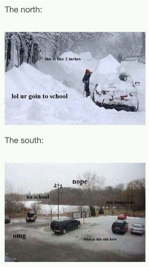 North And South Winter