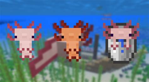 Axolotls Minecraft Texture Pack