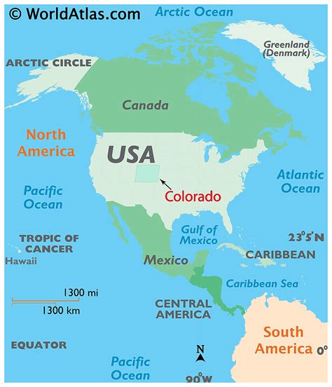 Colorado Maps And Facts World Atlas
