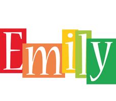 While the name emily has been around for decades (becoming popular with poet emily dickinson), it may have seen a recent rise in popularity thanks to stars like model emily ratajkowski, and actresses emily blunt and emily deschanel. Emily Logo | Name Logo Generator - Smoothie, Summer ...