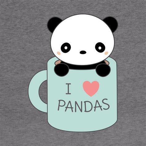 I Love Pandas Kawaii T Shirt Panda Bear Hoodie Teepublic