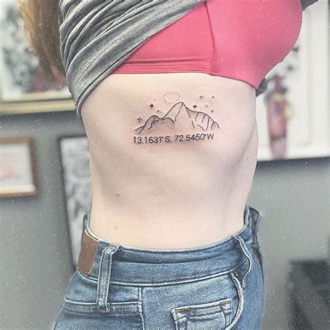 Amazing latitude and longitude tattoo design ideas for women. Longitude And Latitude Lines Tattoo